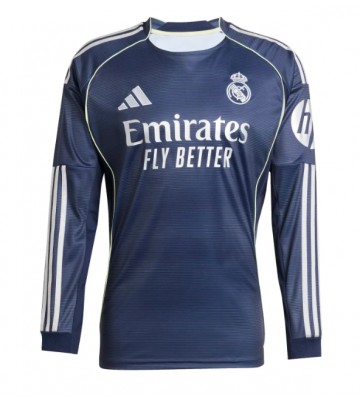 Real Madrid Venkovní Dres 2025-26 Dlouhý Rukáv